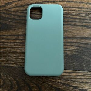 Apple iPhone 11 Green silicone case